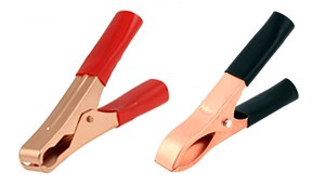Clips de batería de cobre Pinzas de cocodrilo
