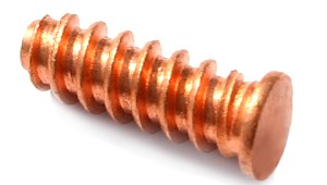El cobre recubierto Weld Standoff Studs
