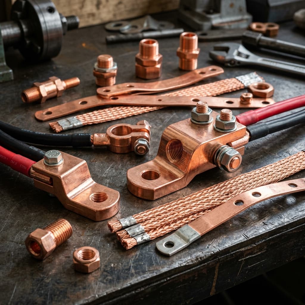 Heavy Duty Copper Mechanical Lugs & Battery Terminals